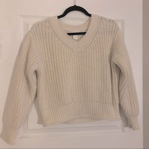 H&M Cozy cream sweater